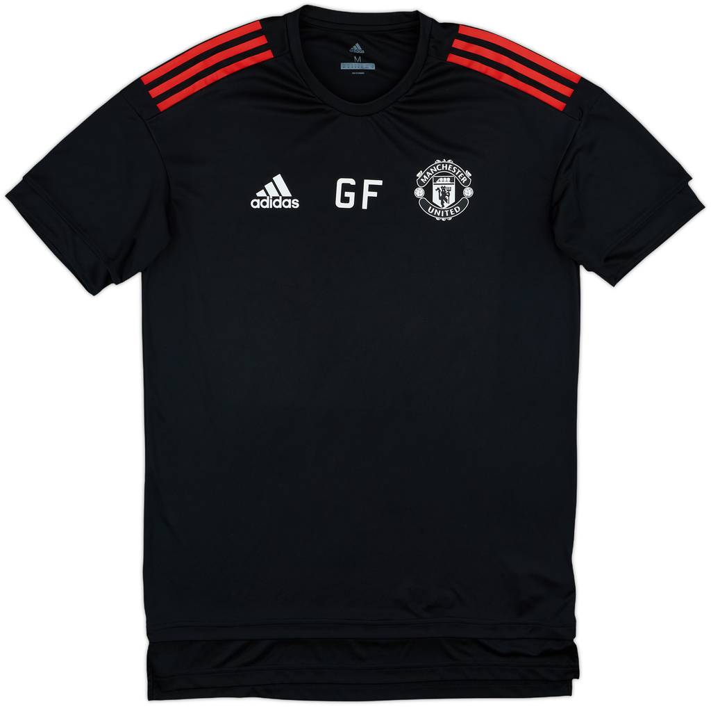 2017-18 Manchester United adidas Staff Issue Training Shirt GF - 10/10 - (M)