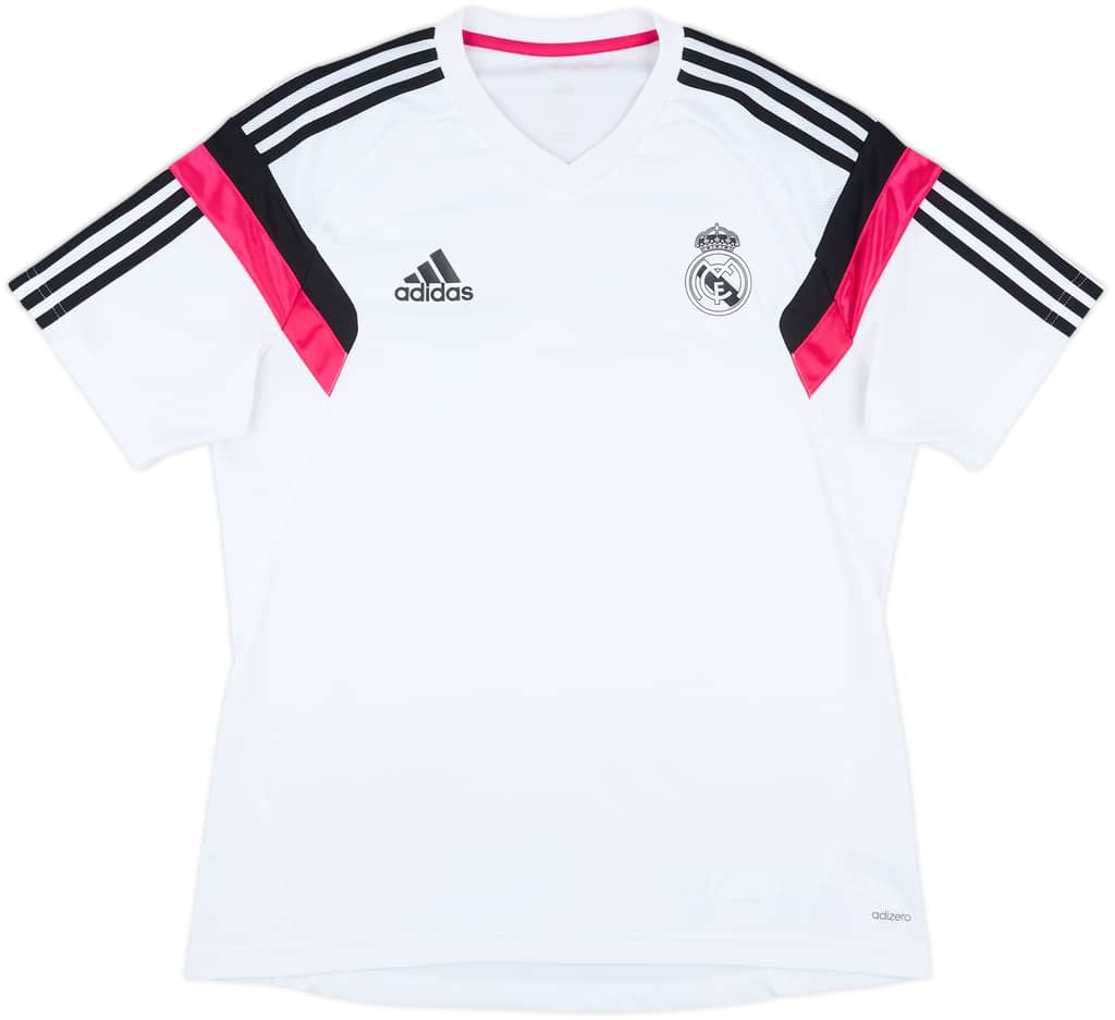 2014-15 Real Madrid adizero Training Shirt - 10/10 - (L)