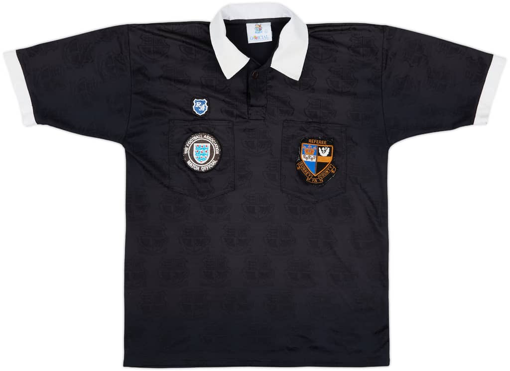 1990s Surrey County RA Referee Shirt - 8/10 - (L)