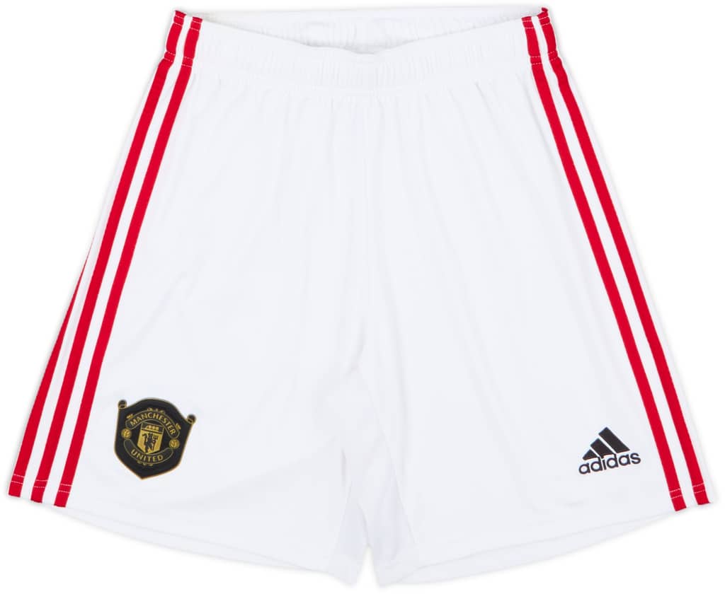 2019-20 Manchester United Home Shorts - 9/10 - (M)