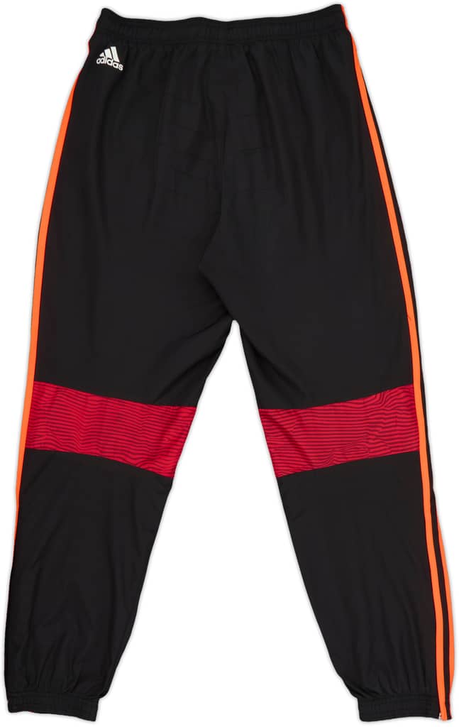 2015-16 Manchester United CL adidas Track Pants/Bottoms - 9/10 - (M)