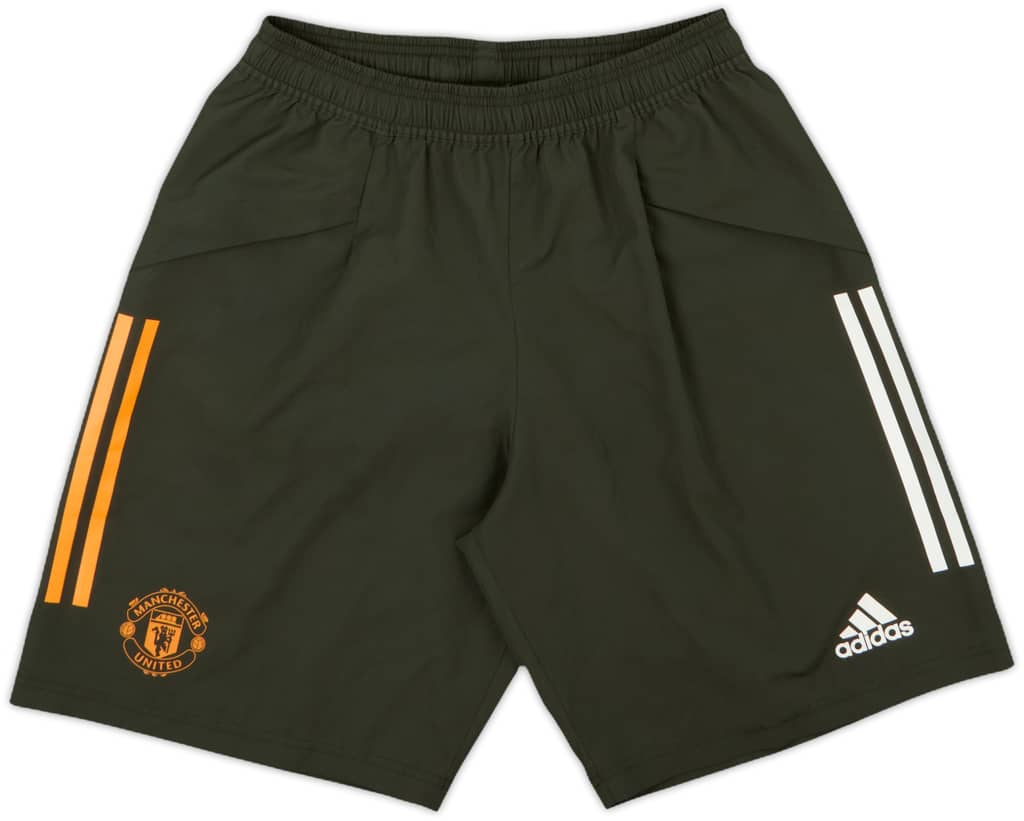 2020-21 Manchester United adidas Training Shorts - 10/10 - (M)