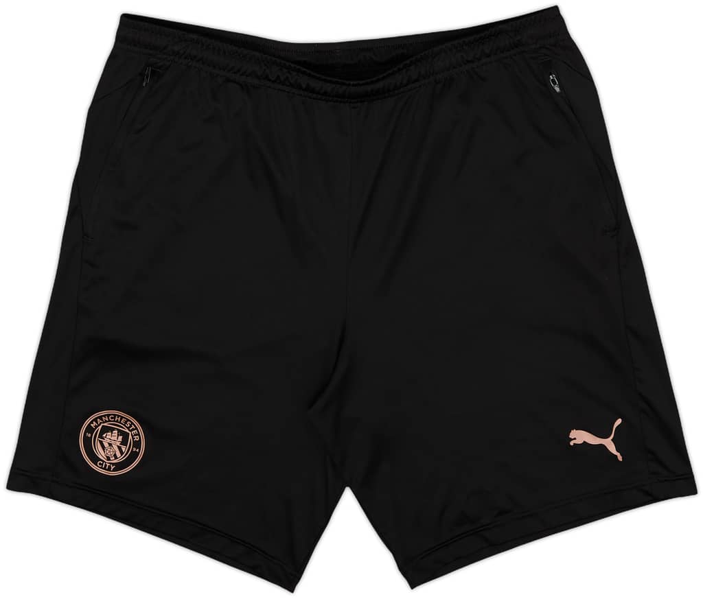 2019-20 Manchester City Puma Training Shorts - 9/10 - (XL)