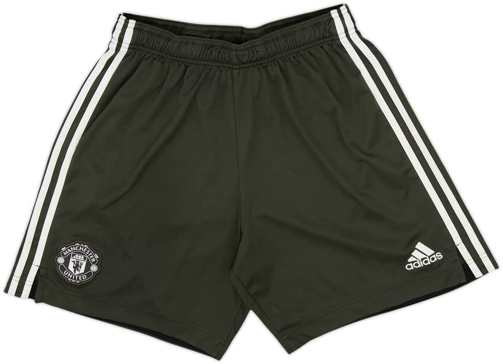 2019-20 Manchester United adidas Training Shorts - 8/10 - (L)