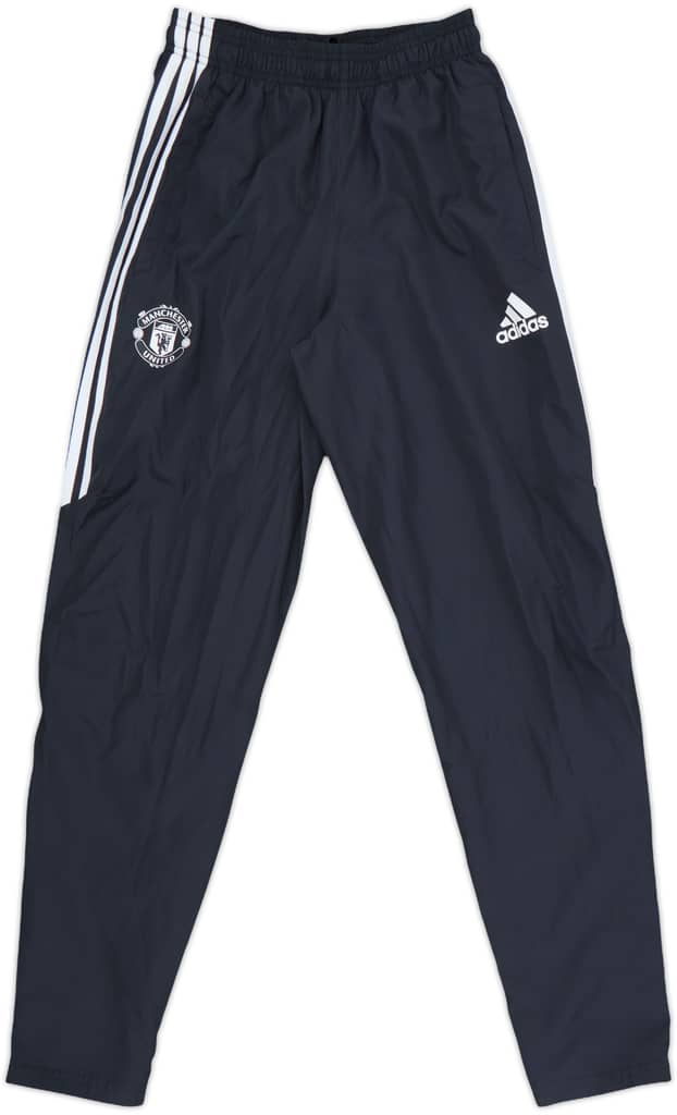 2017-18 Manchester United adidas Track Pants/Bottoms - 9/10 - (S)