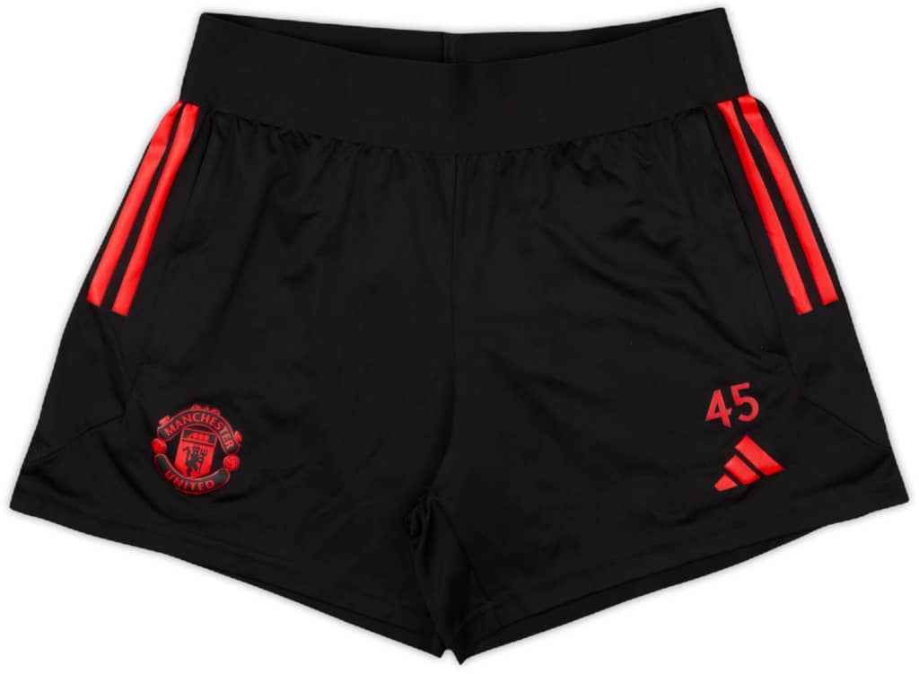 2023-24 Manchester United adidas Training Shorts #45 - 8/10 - (Women's M)