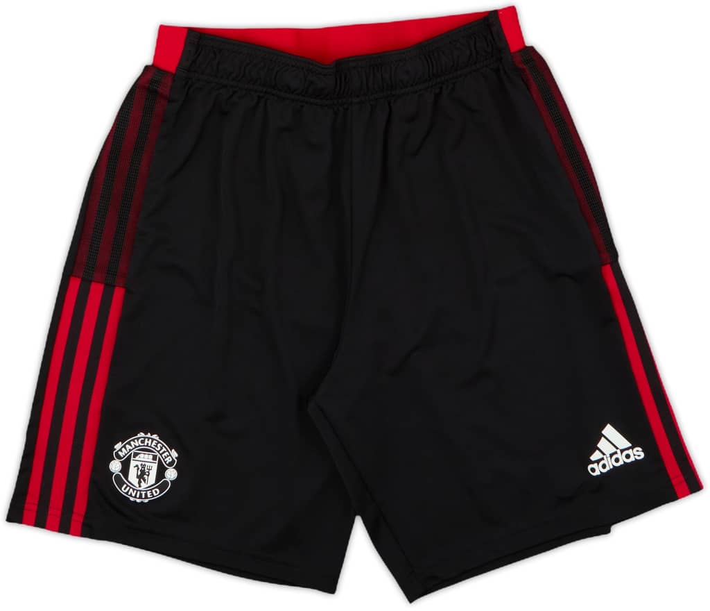 2021-22 Manchester United adidas Training Shorts - 10/10 - (M)