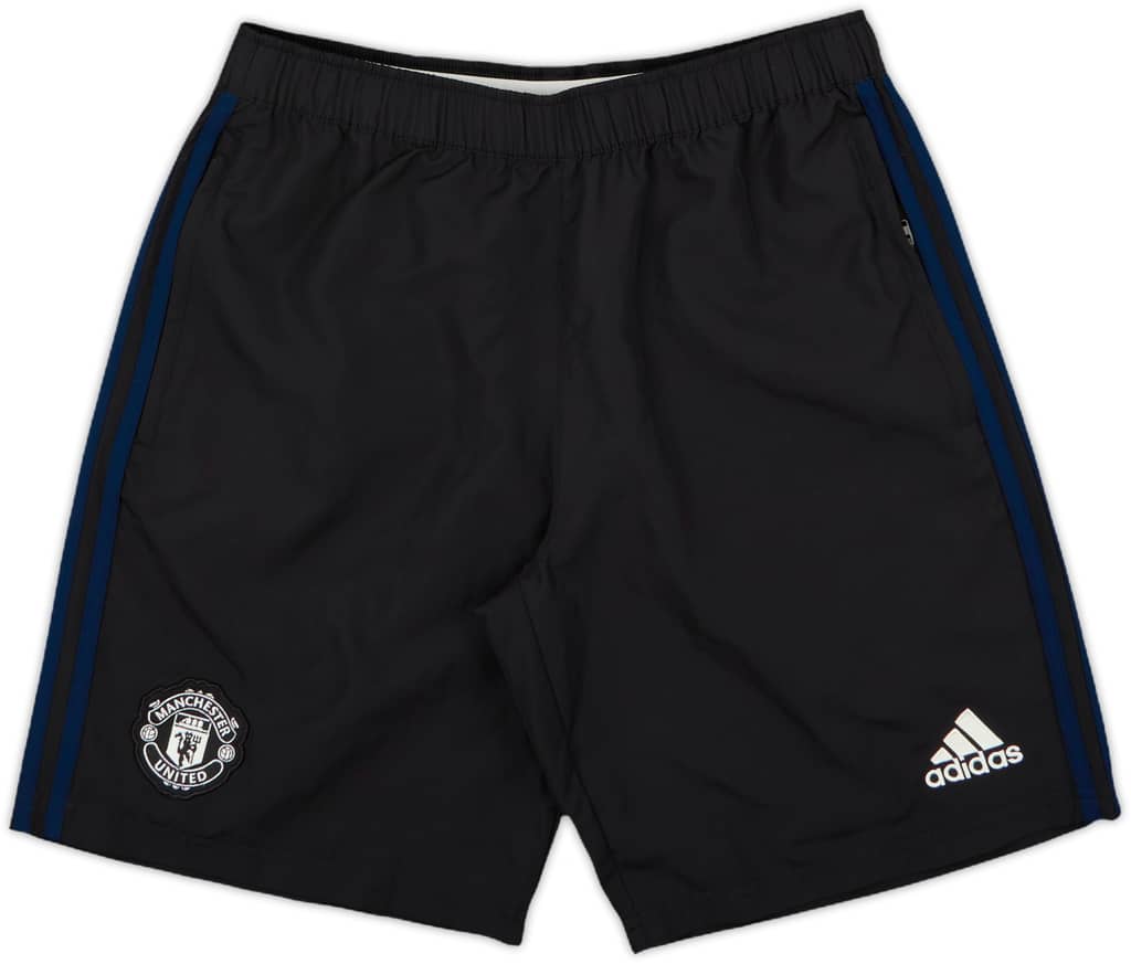 2016-17 Manchester United adidas Training Shorts - 9/10 - (M)