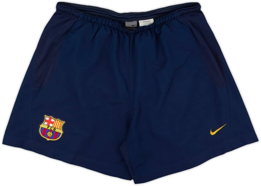 2003-04 Barcelona Nike Training Shorts - 10/10 - (L)