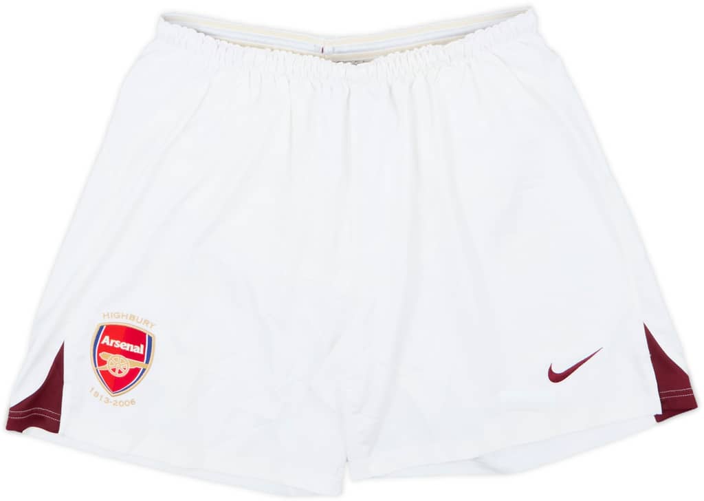 2005-06 Arsenal Home Shorts - 10/10 - (L)