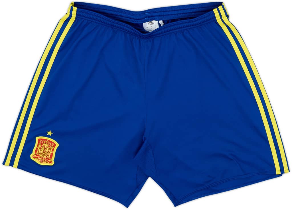 2016-18 Spain Home Shorts - 9/10 - (L)