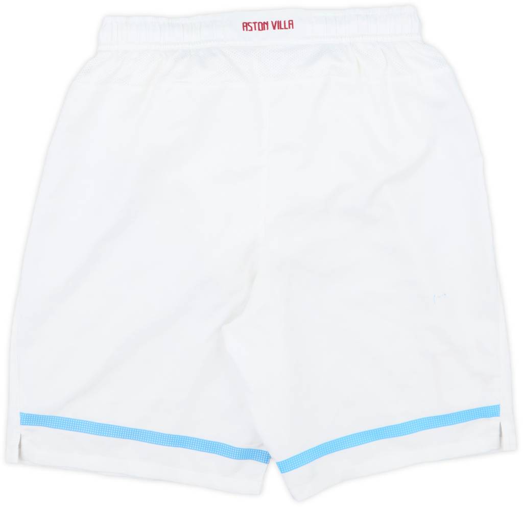 2011-12 Aston Villa Home Shorts - 8/10 - (M)
