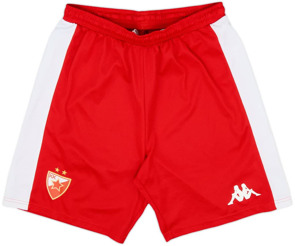 2012-13 Red Star Belgrade Basketball Kappa Training Shorts - 9/10 - (M)