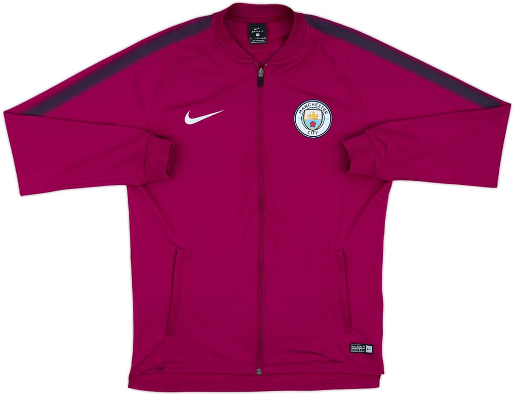2017-18 Manchester City Nike Track Jacket - 8/10 - (M)