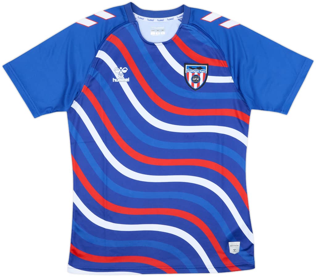 2025-26 Sunderland Hummel Pre Match Shirt - 6/10 - (S)
