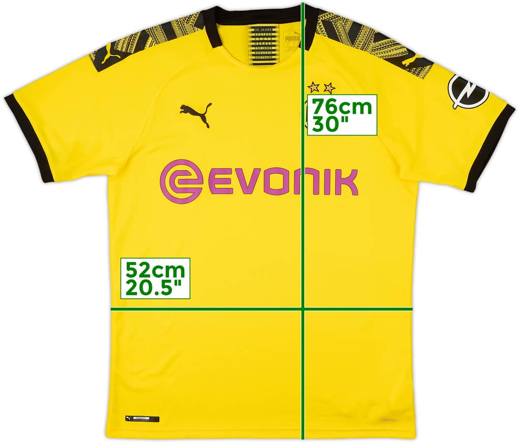 2019-20 Borussia Dortmund Home Shirt - 10/10 - (L)