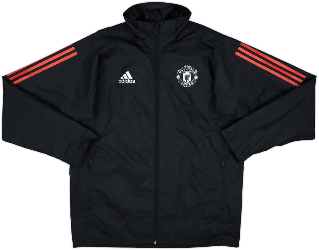2017-18 Manchester United adidas Rain Jacket - 8/10 - (L)