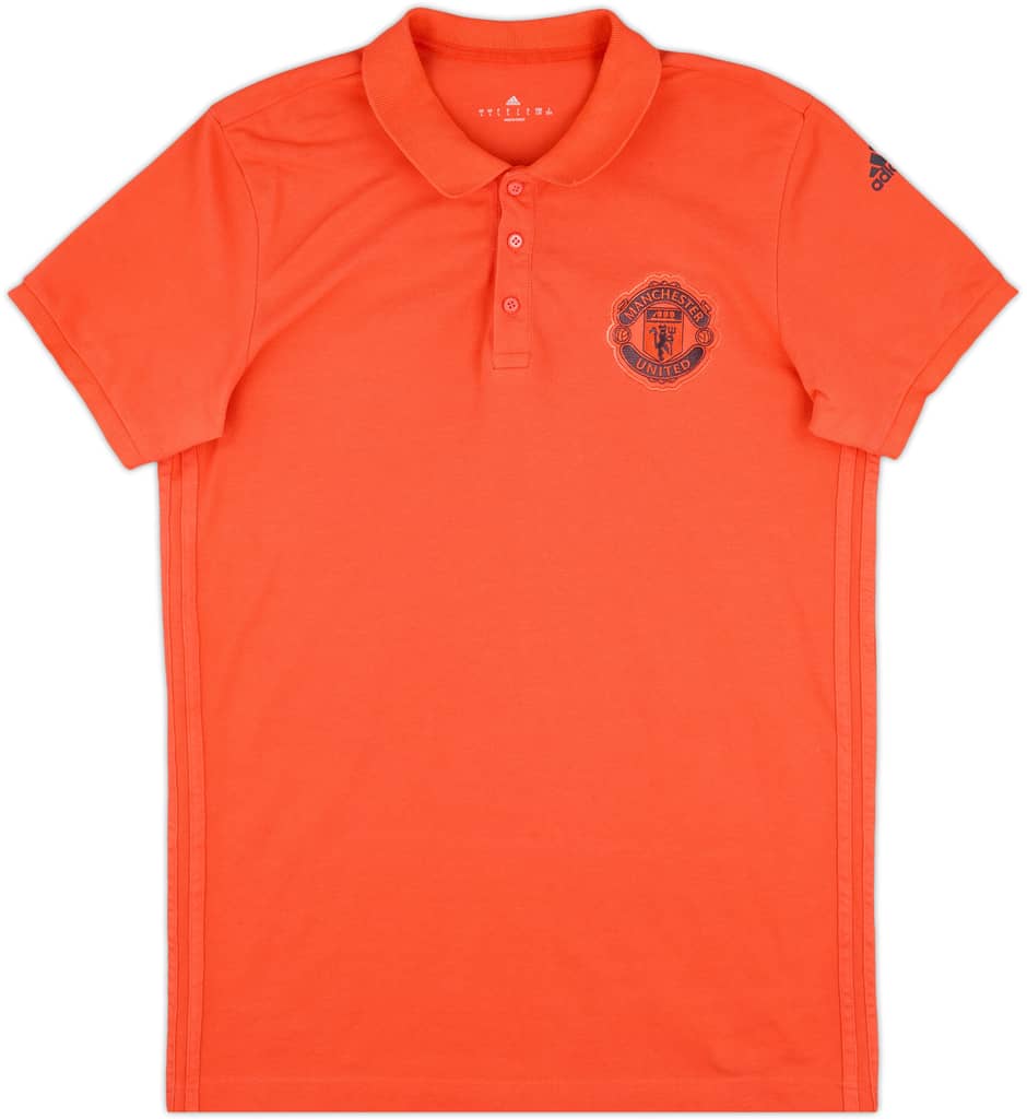 2016-17 Manchester United adidas Polo Shirt - 8/10 - (M)