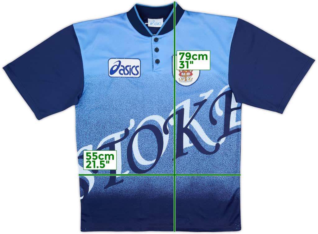 1996-97 Stoke City Away Shirt - 9/10 - (L)