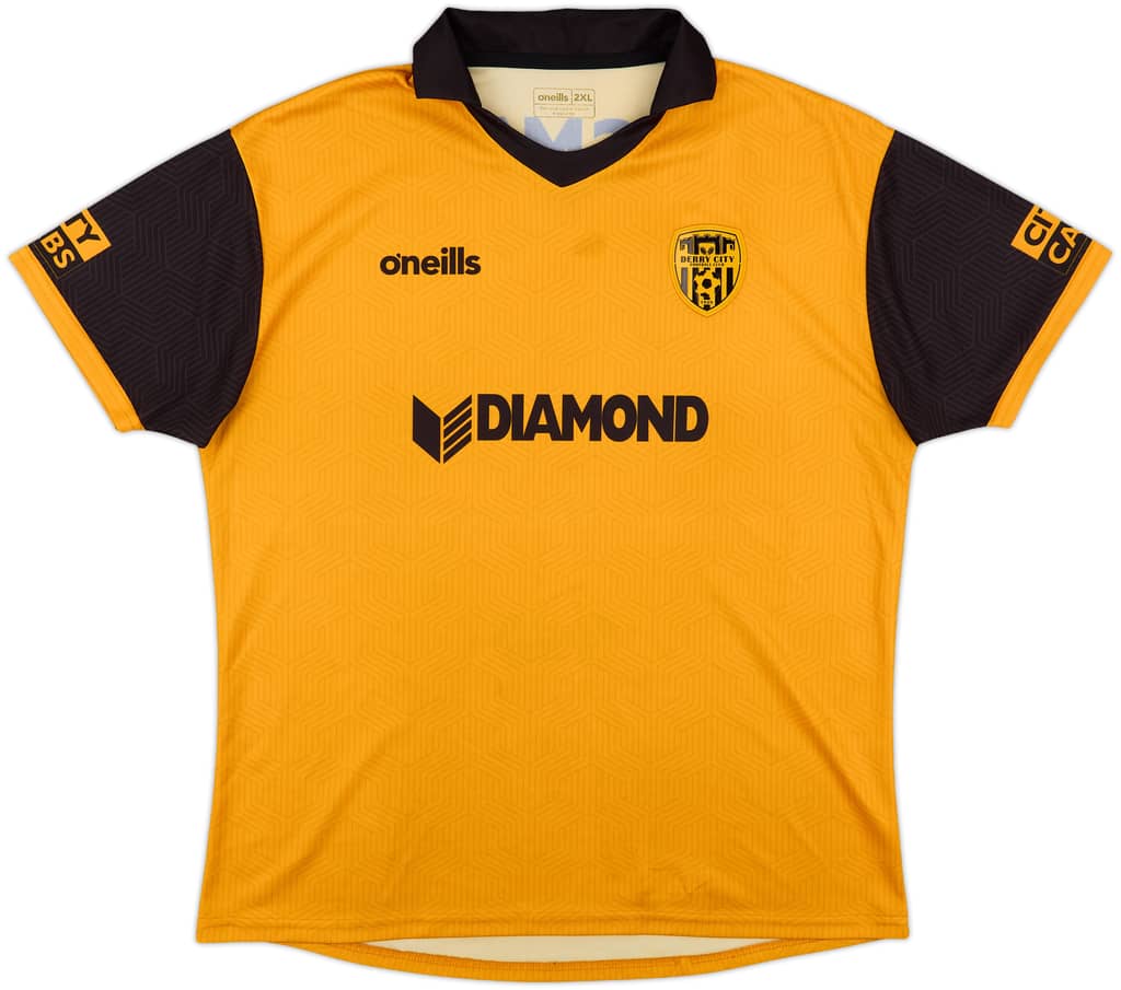2023-24 Derry City Away Shirt - 7/10 - (XXL)