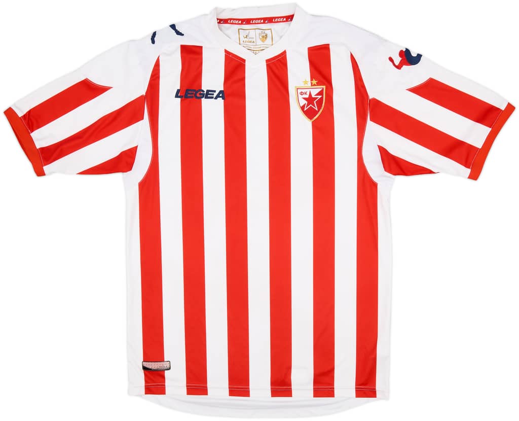 2012-13 Red Star Belgrade Home Shirt - 9/10 - (XL)