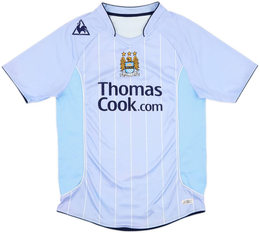 2007-08 Manchester City Home Shirt - 5/10 - (S)
