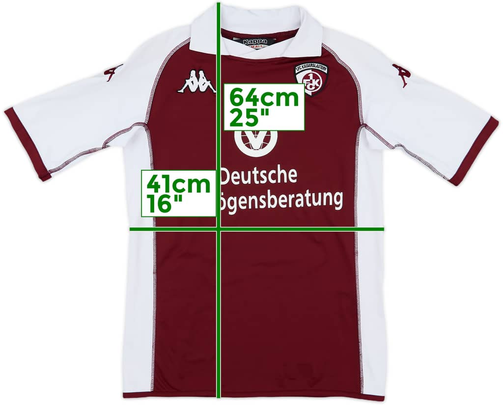 2004-05 Kaiserslautern Home Shirt - 7/10 - (S)