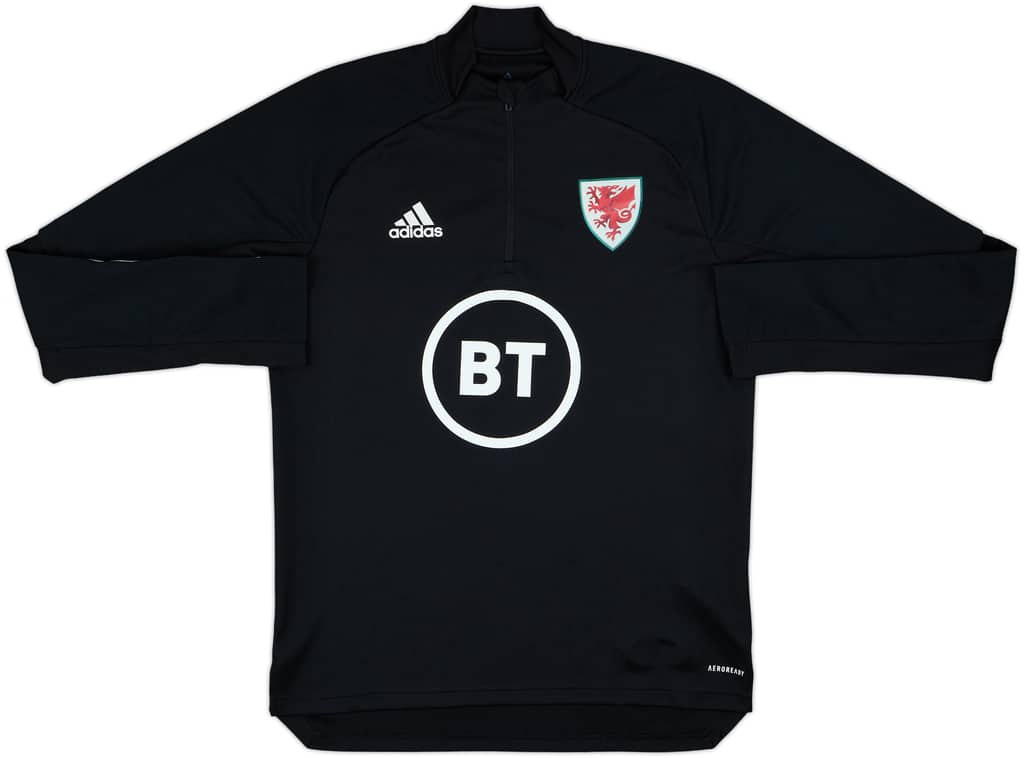 2020-21 Wales adidas 1/4 Zip Training Top - 7/10 - (M)