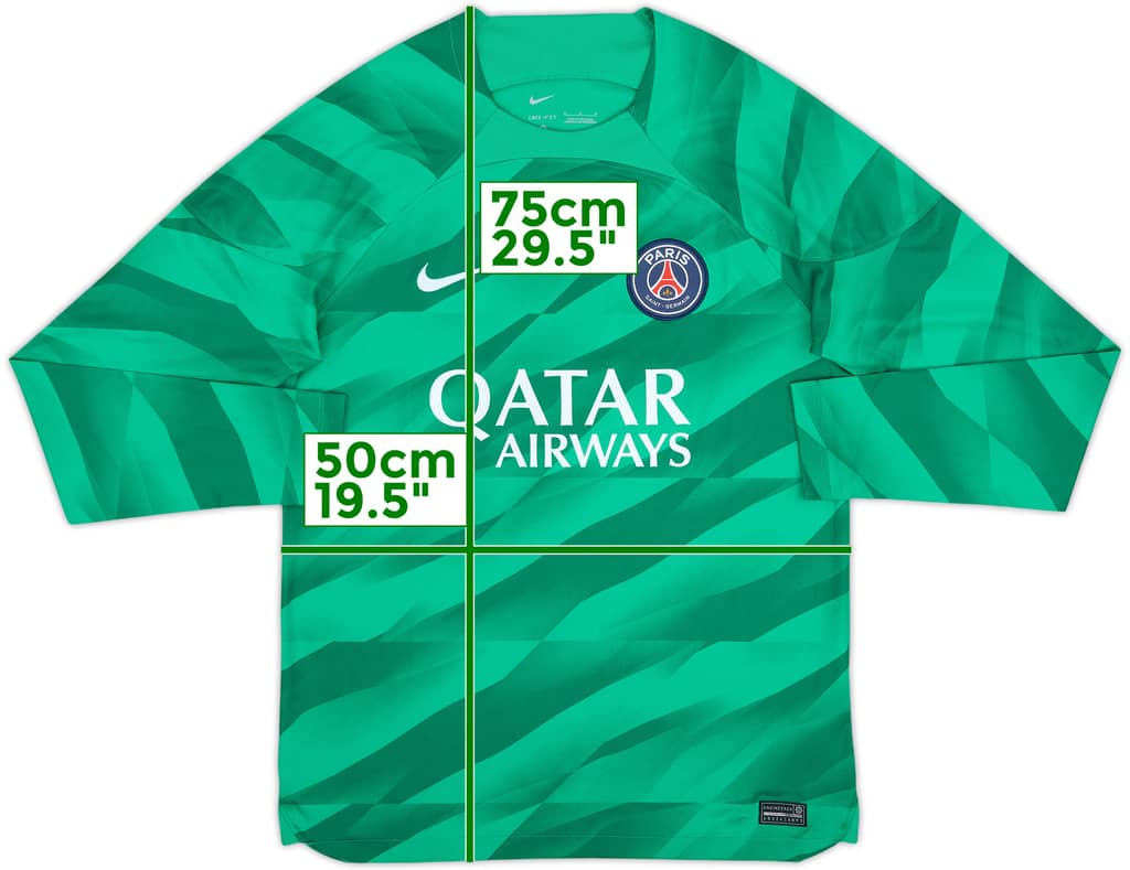 2023-24 Paris Saint-Germain GK Shirt - 8/10 - (M)