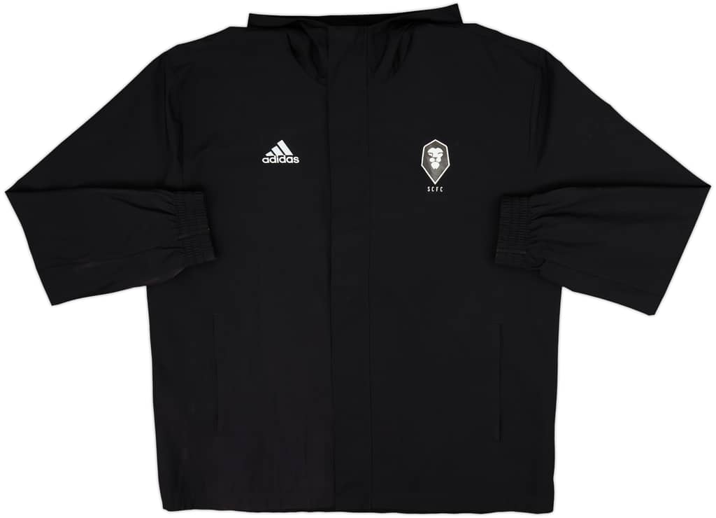 2022-23 Salford City adidas Hooded Rain Jacket - 3/10 - (XXL)
