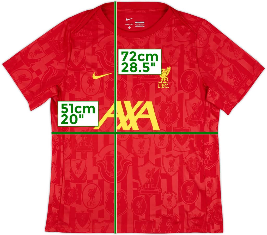 2024-25 Liverpool Nike Training Shirt - 10/10 - (L)