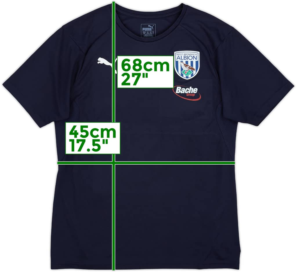 2017-18 West Brom Puma Training Shirt - 8/10 - (M)