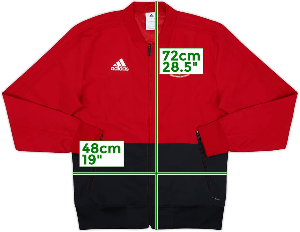 2018-20 Wales adidas Track Jacket - 10/10 - (S)