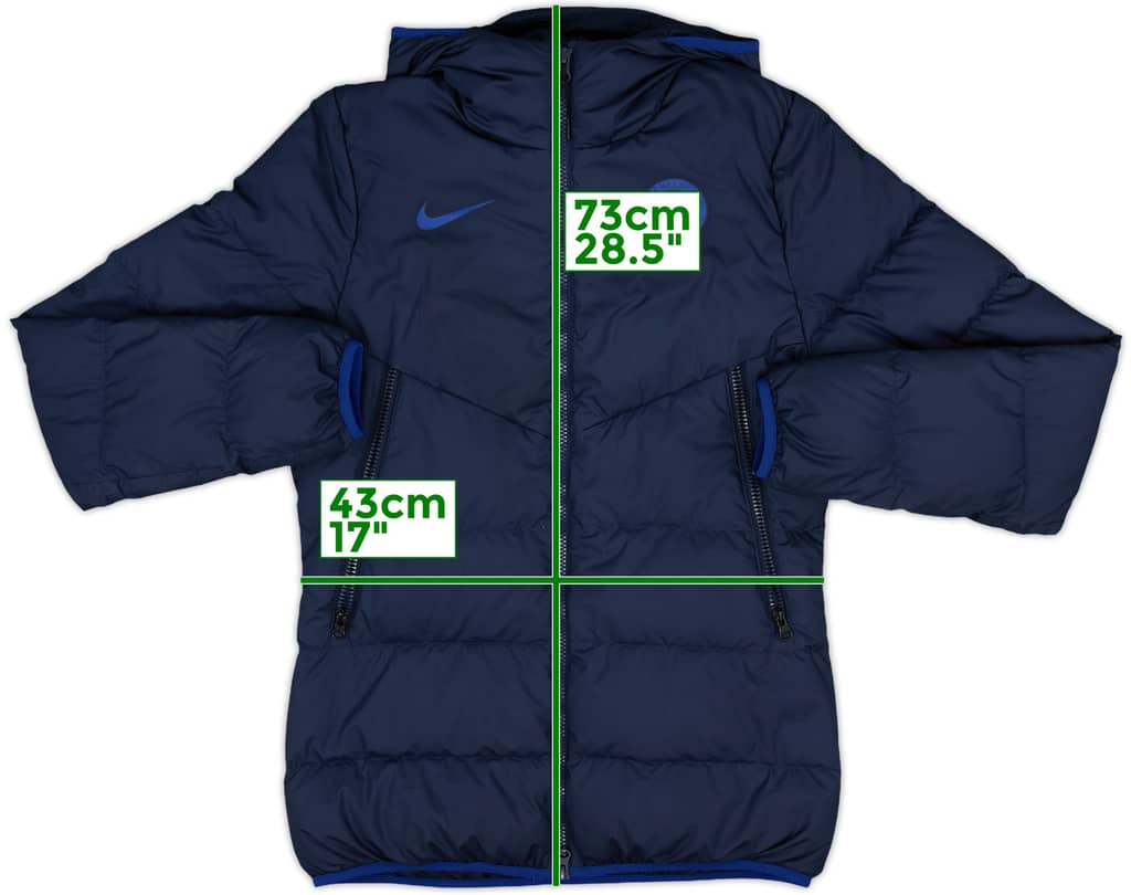 2019-20 Chelsea Nike Padded Bench Coat - 8/10 - (S)