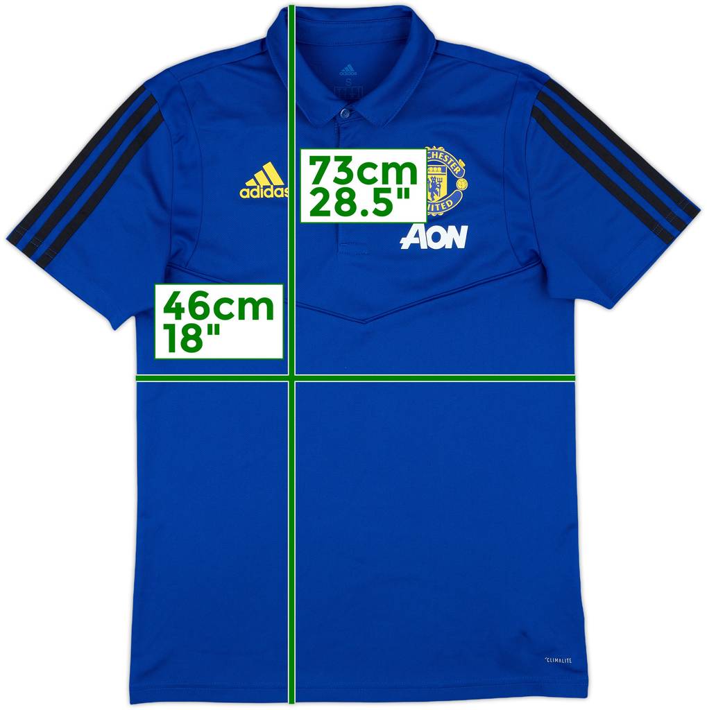 2019-20 Manchester United adidas Polo Shirt - 10/10 - (S)
