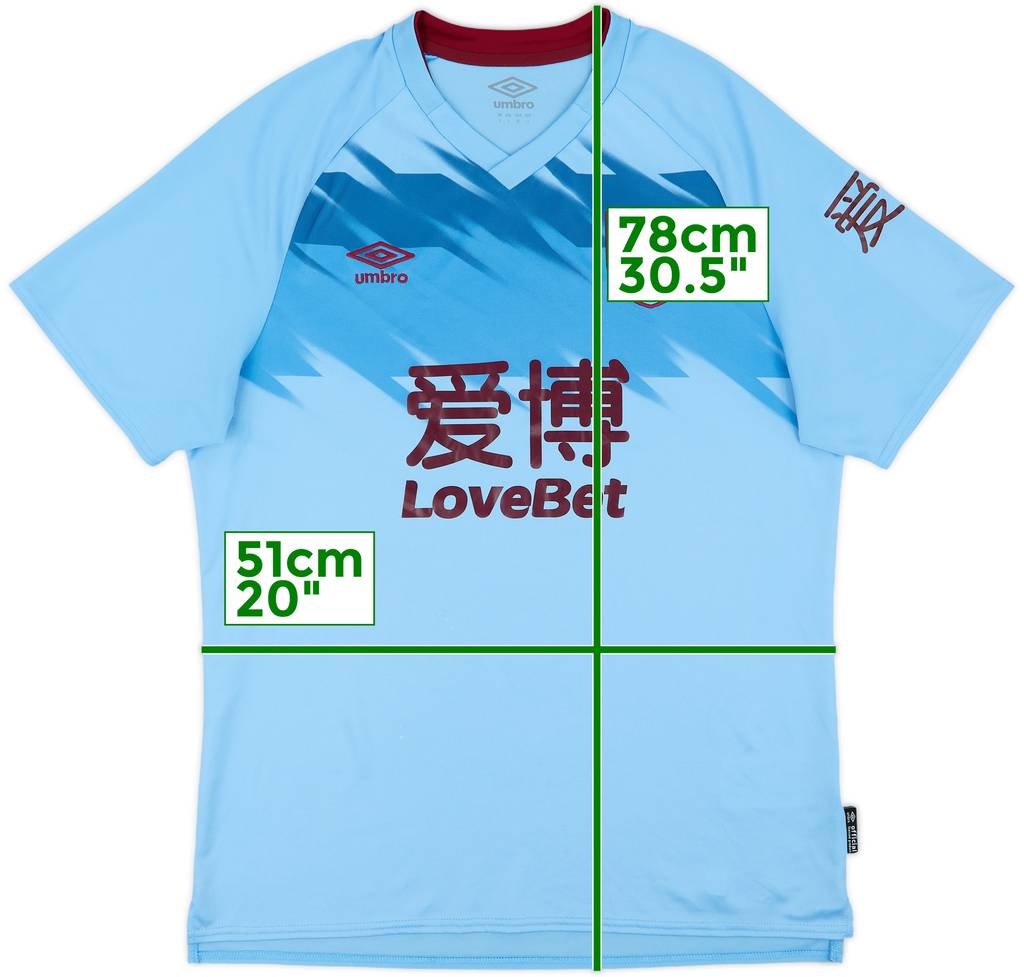2019-20 Burnley Away Shirt - 6/10 - (L)