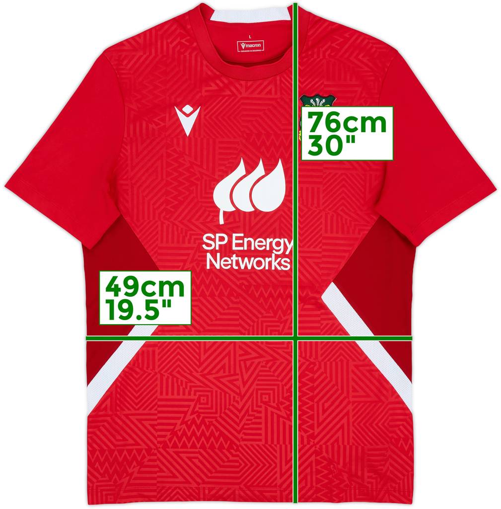 2022-23 Wrexham Macron Training Shirt - 6/10 - (L)