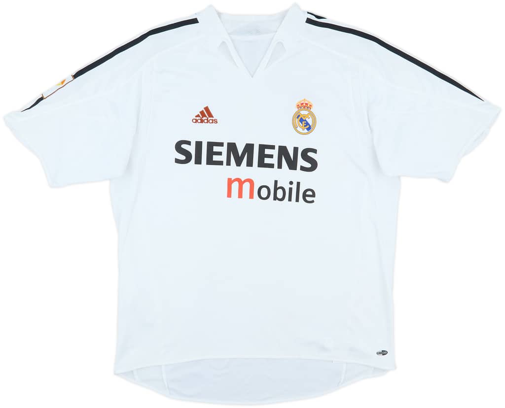 2004-05 Real Madrid Home Shirt - 5/10 - (XL)