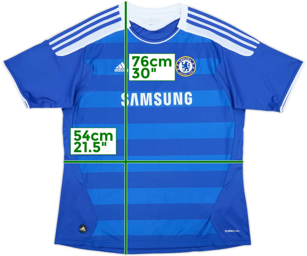 2011-12 Chelsea Home Shirt - 10/10 - (Women's XL)