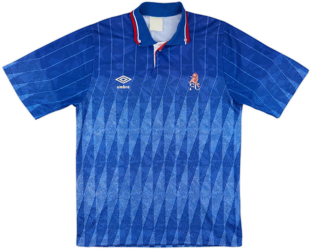 1989-91 Chelsea Home Shirt - 4/10 - (M)