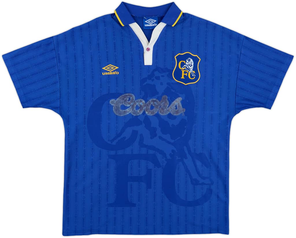 1995-97 Chelsea Home Shirt - 4/10 - (L)