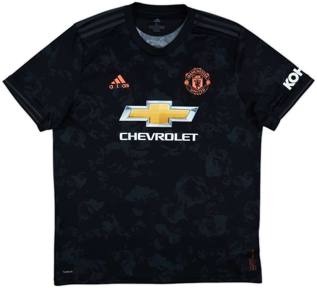 2019-20 Manchester United Third Shirt - 4/10 - (XL)