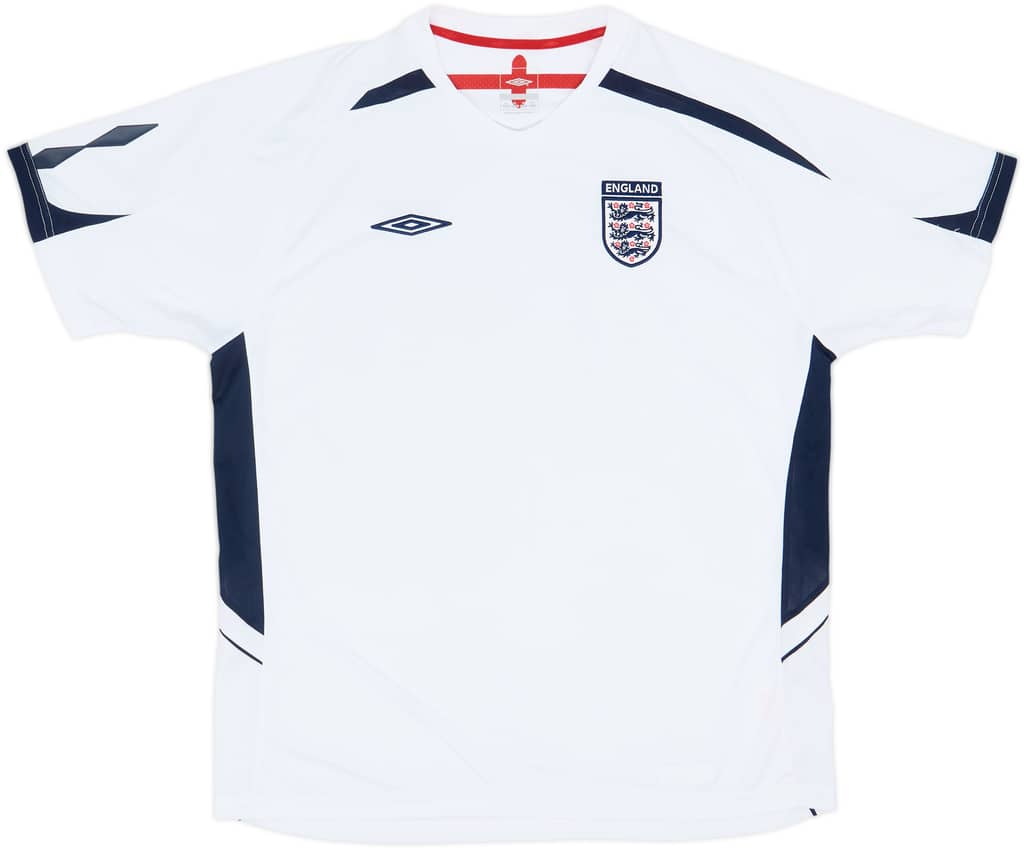 2007-08 England Umbro Training Shirt - 10/10 - (XL)