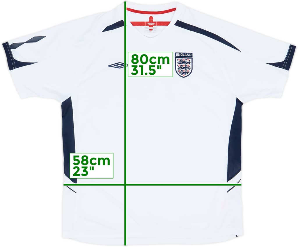 2007-08 England Umbro Training Shirt - 10/10 - (XL)