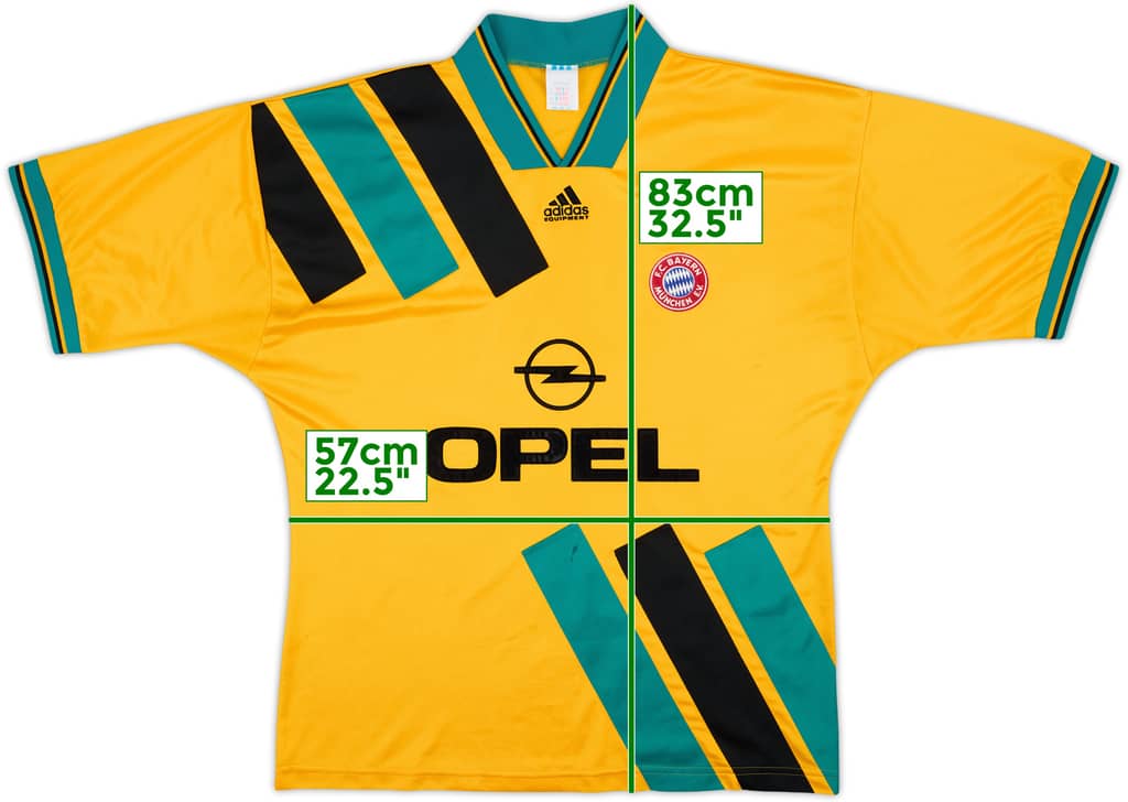 1993-96 Bayern Munich Away Shirt - 6/10 - (XL)