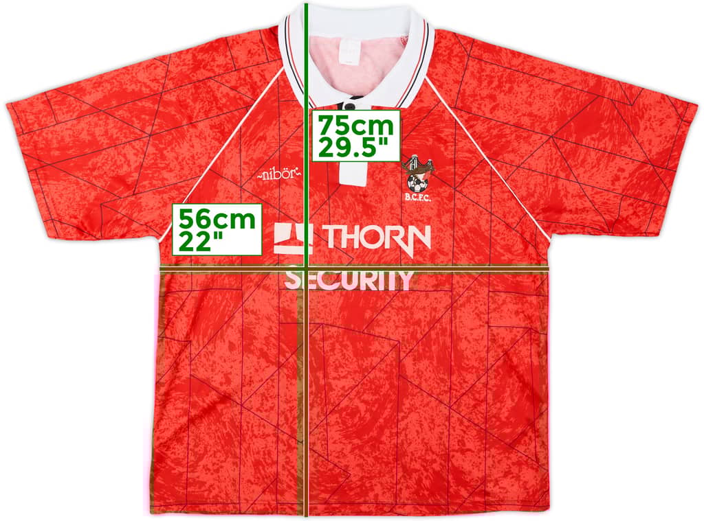 1992-94 Bristol City Home Shirt - 9/10 - (L/XL)
