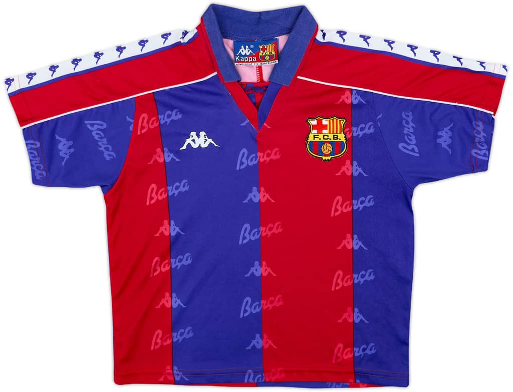 1992-95 Barcelona Home Shirt - 8/10 - (S.Boys)