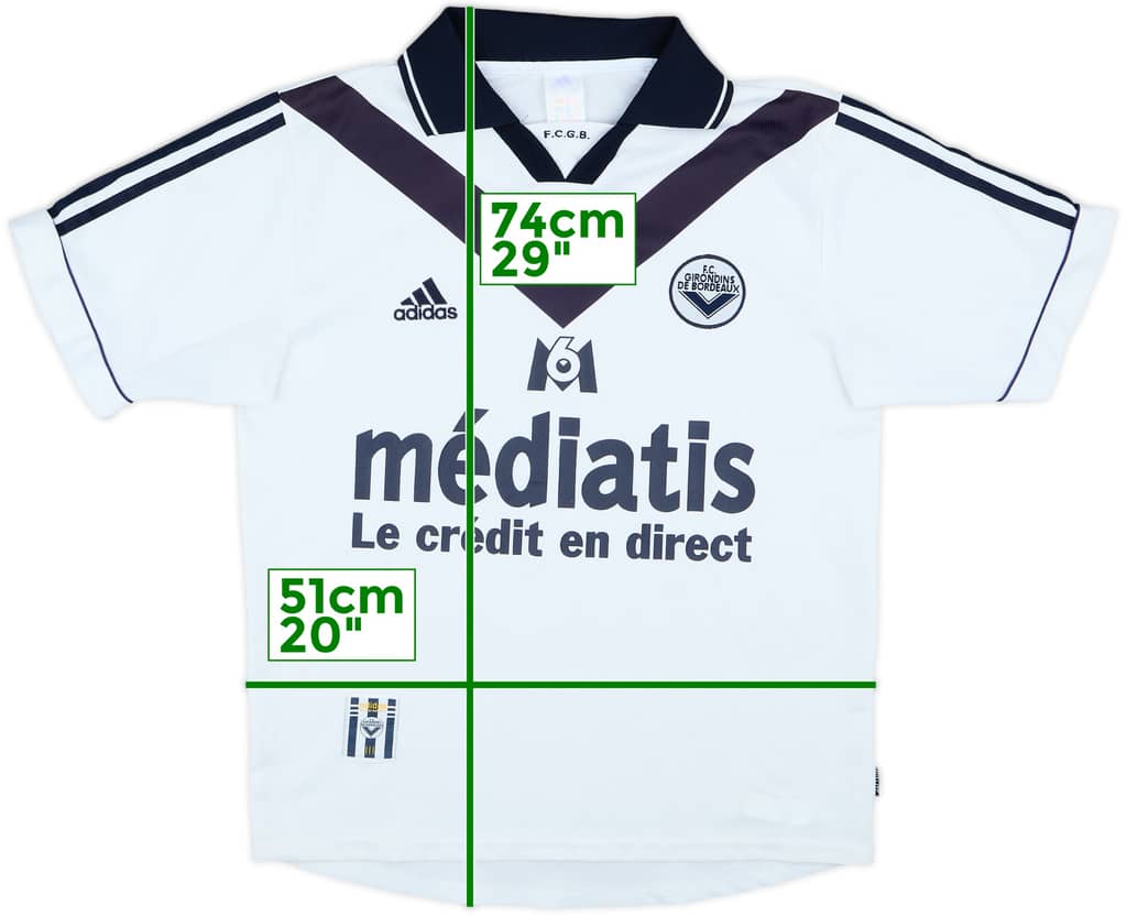 1999-00 Bordeaux Away Shirt - 8/10 - (S)