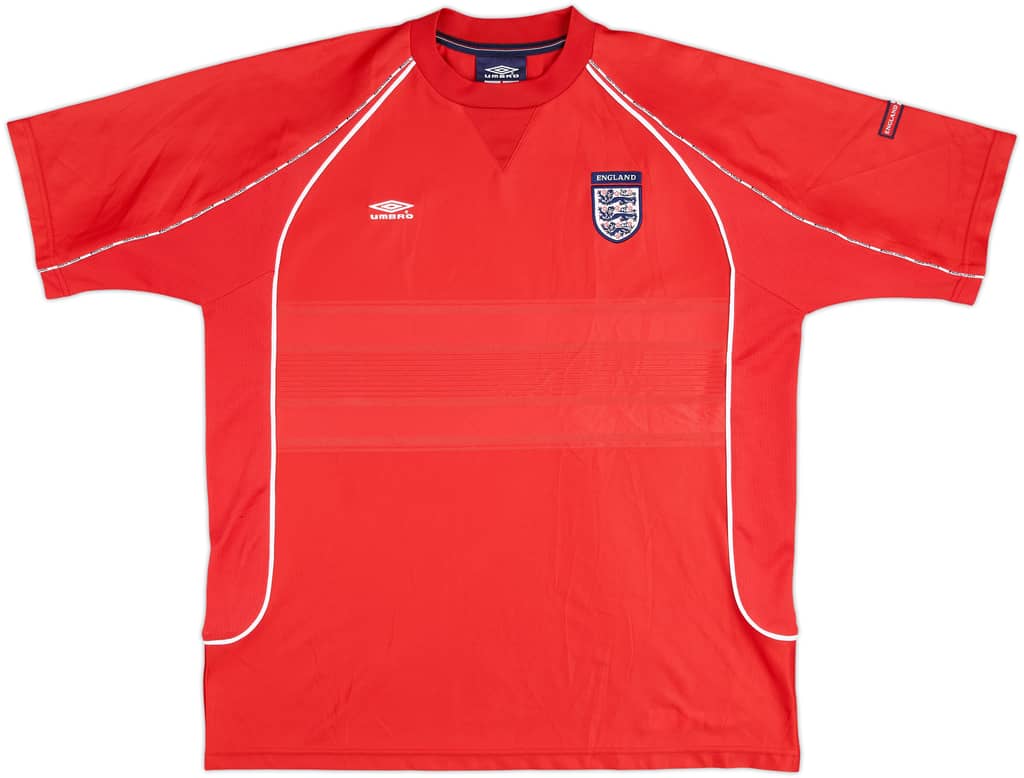 2002-04 England Umbro Training Shirt - 8/10 - (XL)