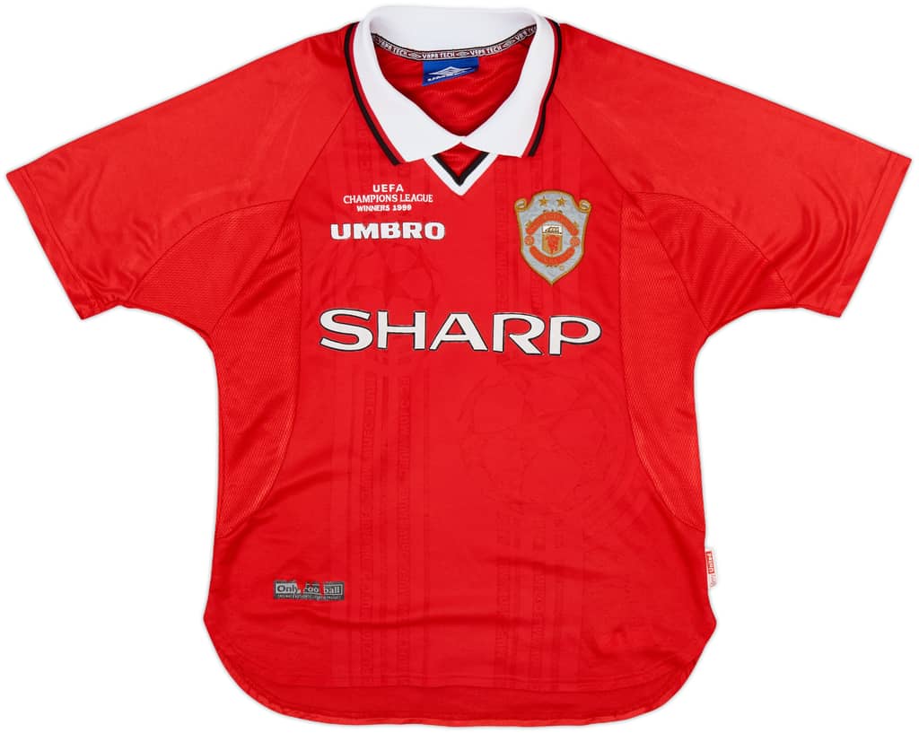 1999-00 Manchester United 'CL Winners' Shirt - 5/10 - (Y)